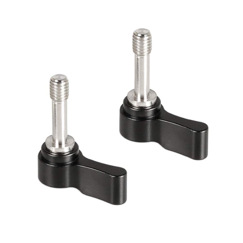 CAMVATE M6 Ratchet Wingnut Assembly Knob Black (A Pair) - 2159 - Image 5